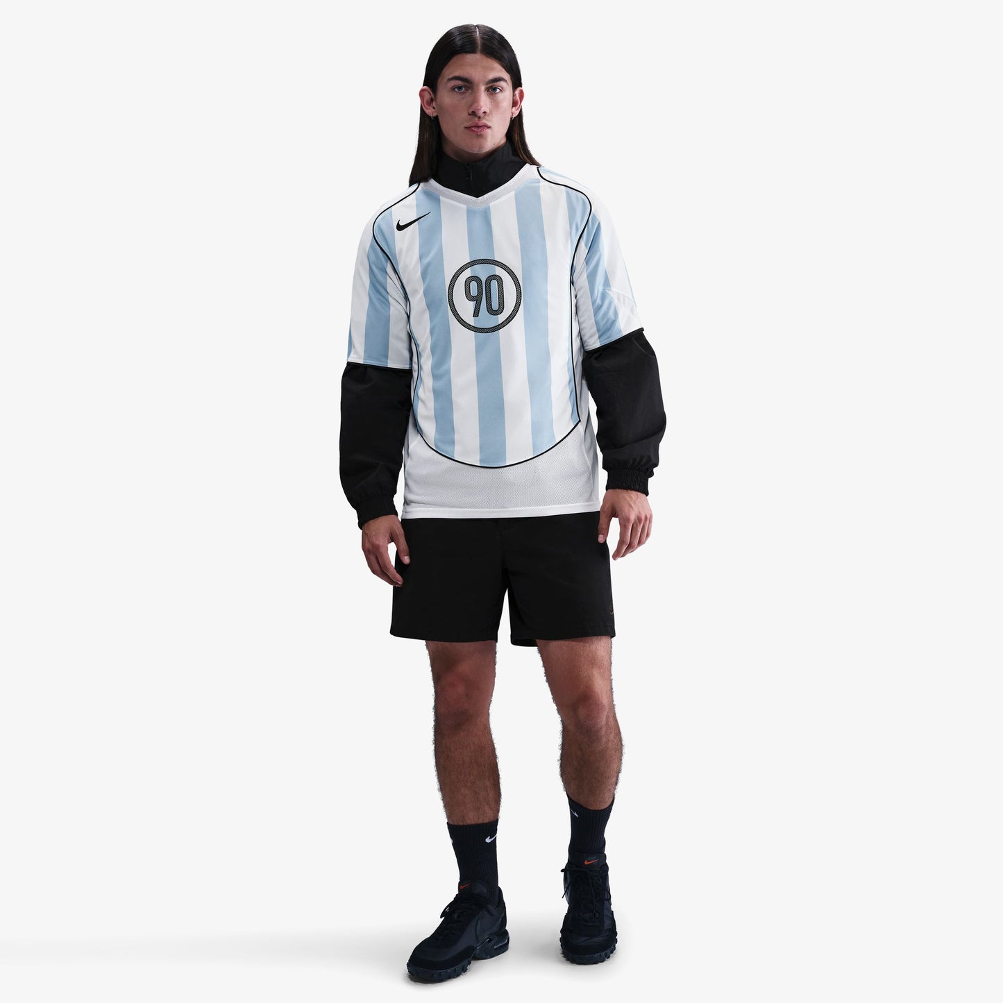 Nike T90 Energy Erkek Mavi T-shirt