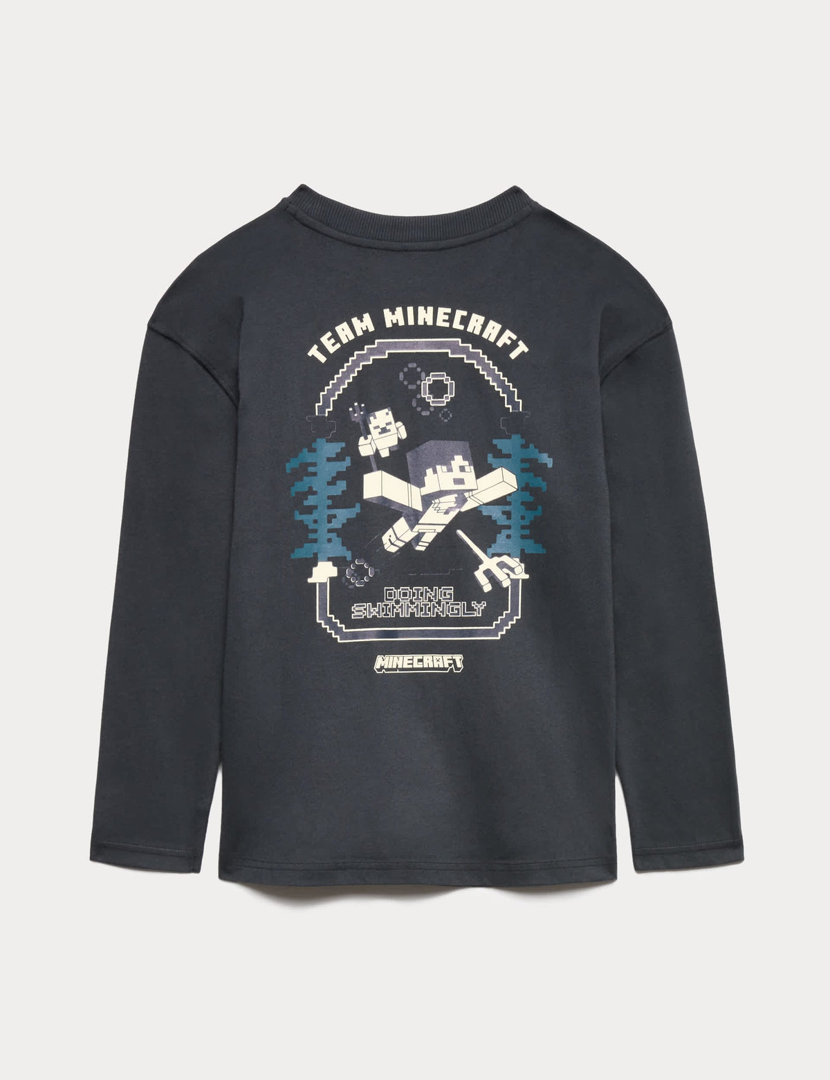 Minecraft™ Baskılı Çocuk Pijama Takımı