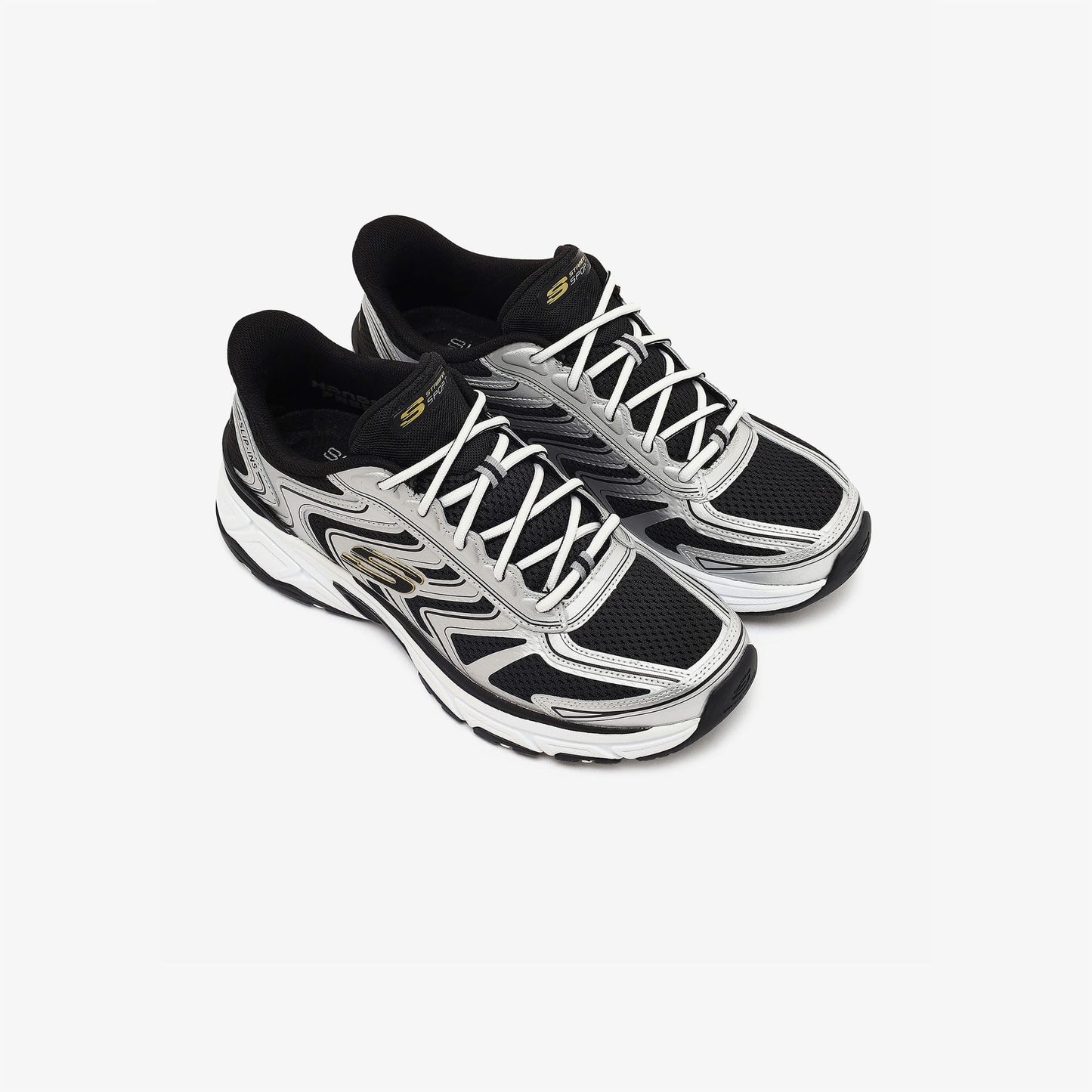 Skechers Slip Ins Stamina Sport Erkek Gri Spor Ayakkabı