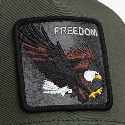 Goorin Bros Freedom Eagle Trucker Unisex Yeşil Şapka
