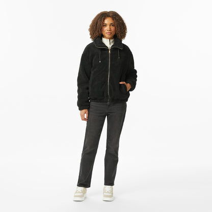 Nautica Kadın Siyah Regular Fit Çift Taraflı Mont