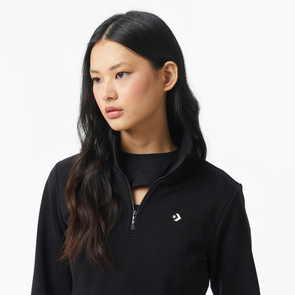 Converse Kadın Siyah Sweatshirt