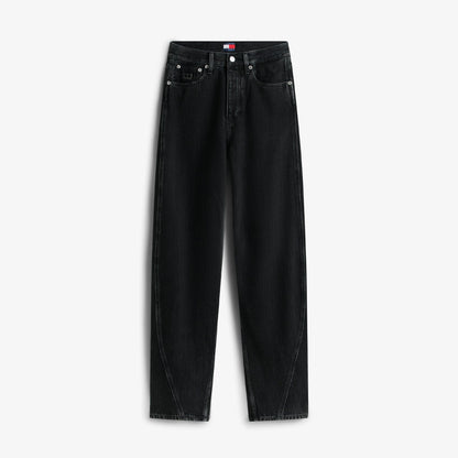 Tommy Hilfiger Mid Rise Barrel Kadın Mavi Pantolon