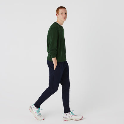 Lacoste Organik Pamuklu Erkek Lacivert Eşofman Altı