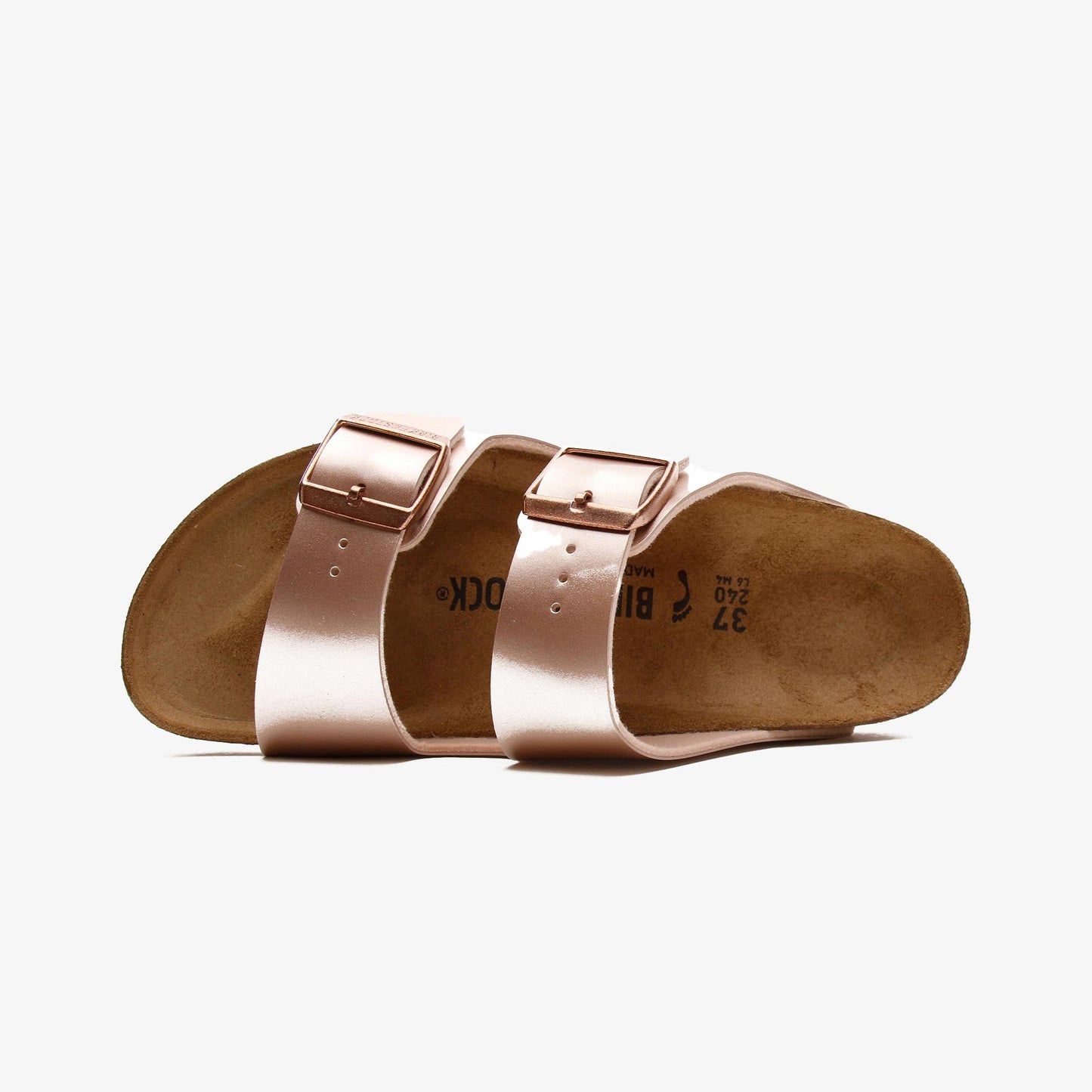 Birkenstock Arizona Birko-flor Electric Metallic Unisex Pembe Terlik