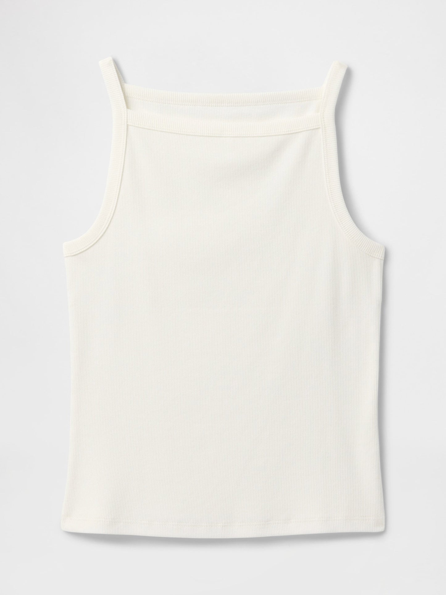 Beyaz Halter Yaka Modern Atlet