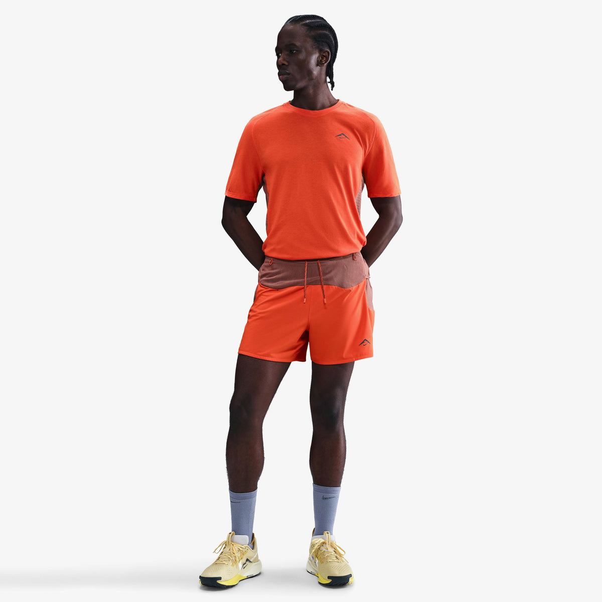 Nike Dfadv Solar Chase Ss Erkek Kırmızı T-shirt
