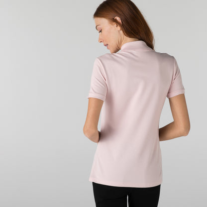Lacoste L.12.d Kadın Slim Fit Pembe Polo