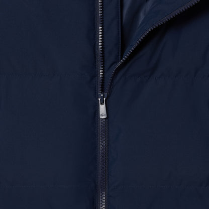 Lacoste Çocuk Kapüşonlu Lacivert Şişme Mont
