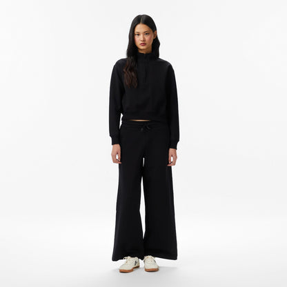 United4 Regular Fit Kadın Siyah Sweatshirt