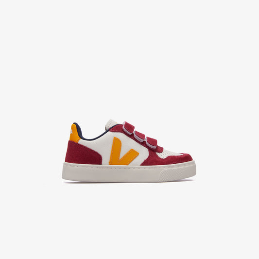 Veja V-10 Leather Pure Ouro Marsala Çocuk Kırmızı Sneaker