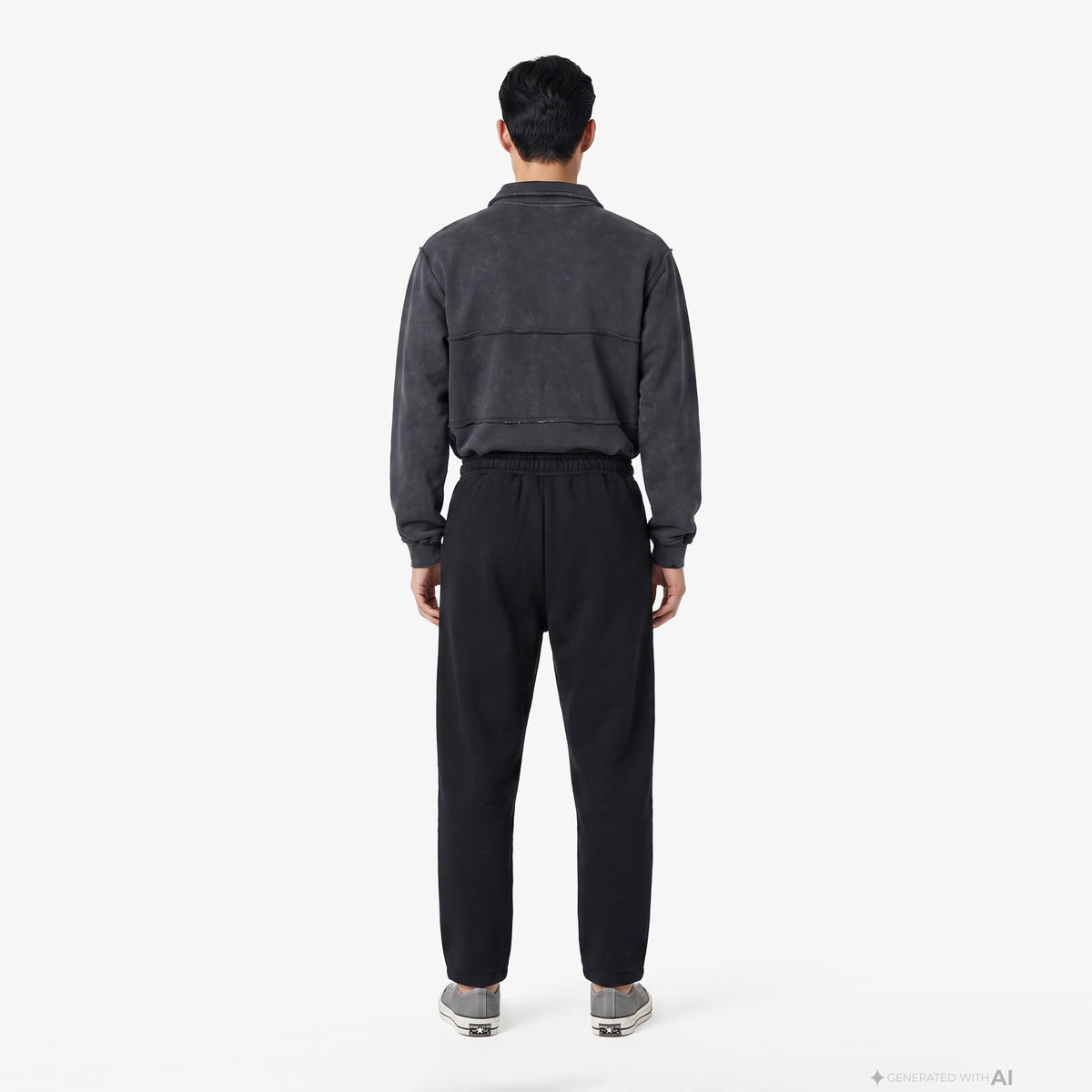 Unıted4 Regular Fit Kadın Siyah Eşofman Altı