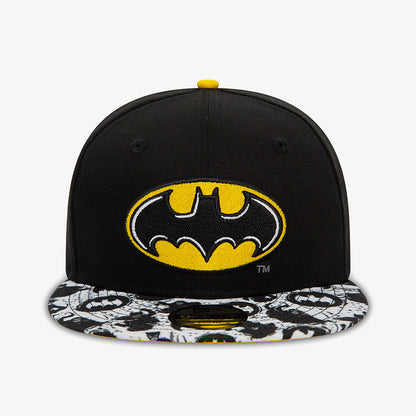 New Era Super 9fifty Batman Çocuk Siyah Şapka