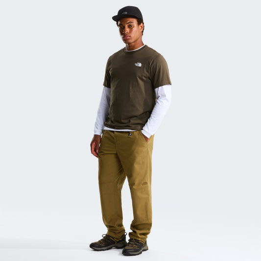 The North Face Reg Ss Erkek Yeşil T-shirt