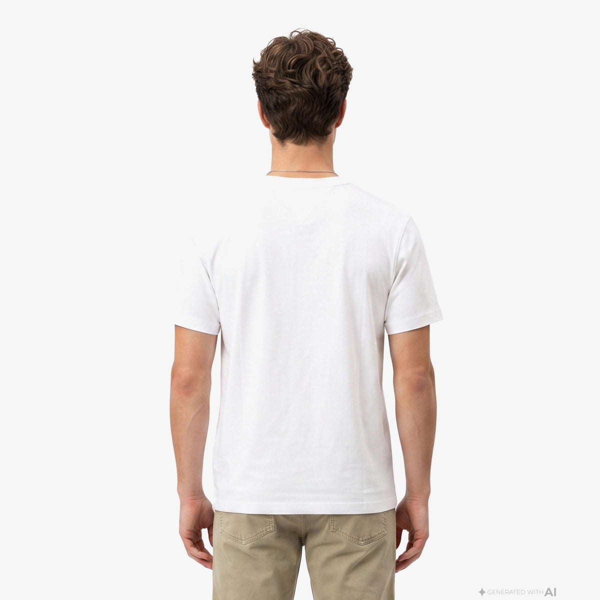 Tommy Hilfiger Swimshop Erkek Beyaz T-shirt