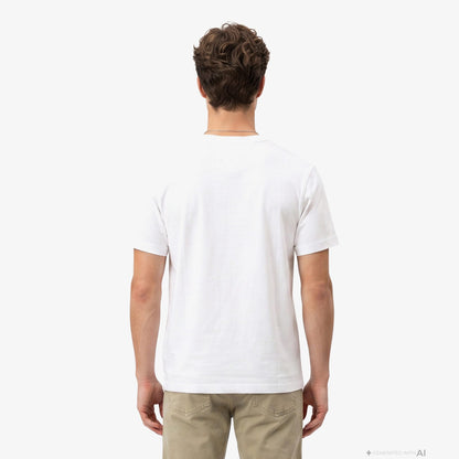 Tommy Hilfiger Swimshop Erkek Beyaz T-shirt