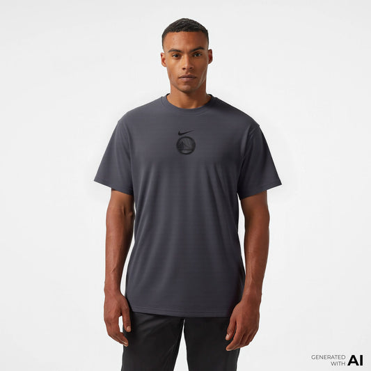 Nike Golden State Warriors Premium Essentials Erkek Gri T-shirt