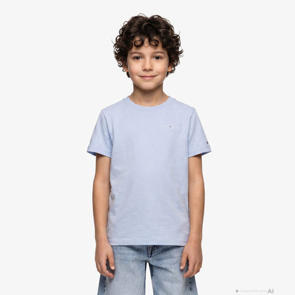 Tommy Hilfiger Mini Corp Çocuk Mavi T-shirt