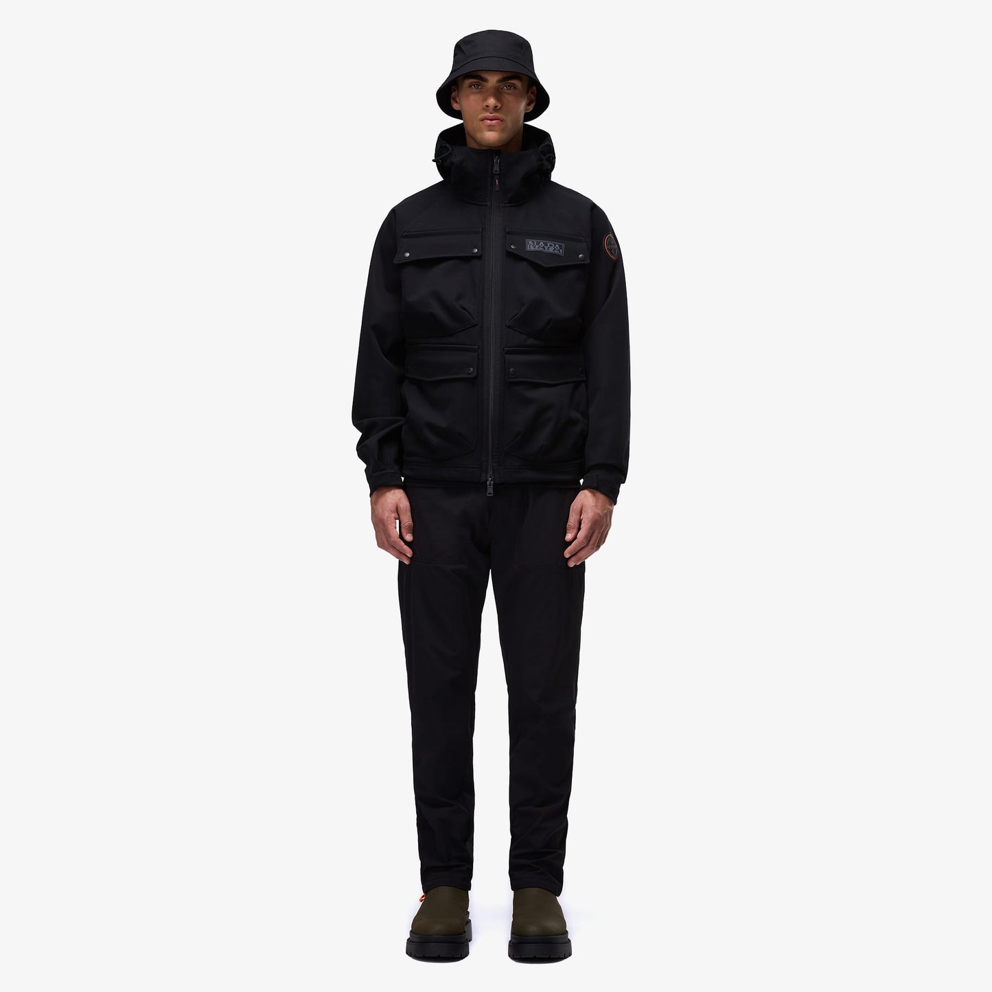 Napapijri Northfarer Puffer Erkek Siyah Mont