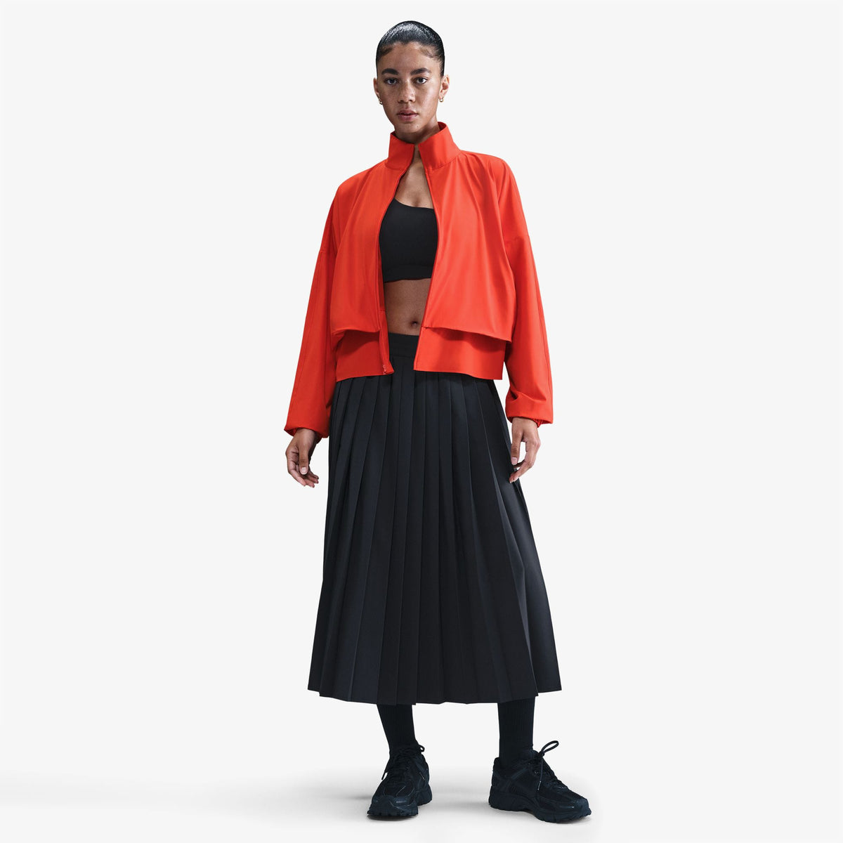 Nike Dri-fıt Oversized Kadın Turuncu Ceket