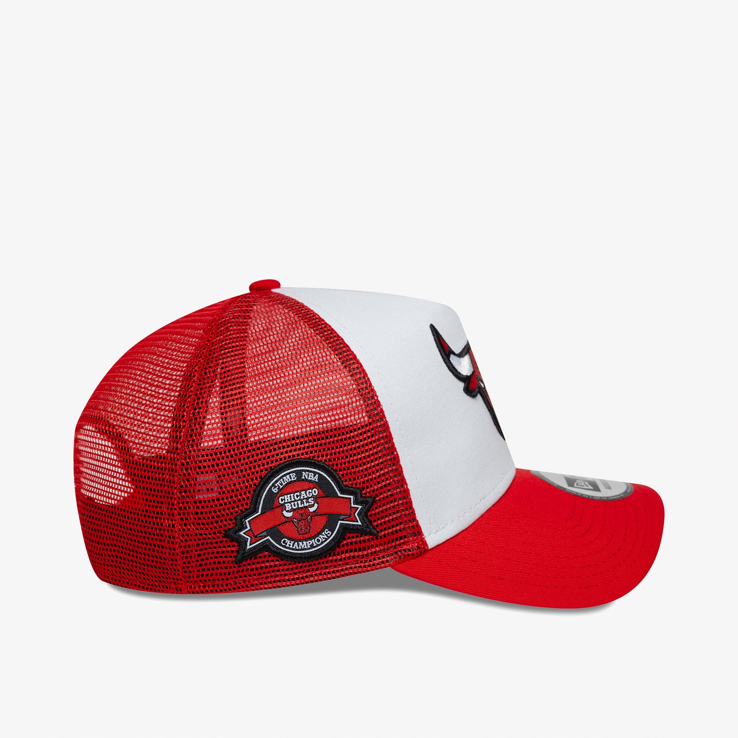 New Era Nba Side Patch Trucker Chicago Bulls Unisex Kırmızı Şapka