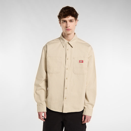 Dickies Hickory Work Erkek Bej Gömlek