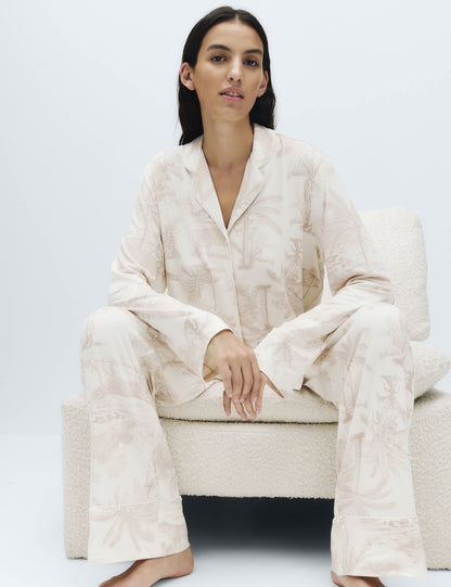 Soft Touch Desenli Pijama Takımı