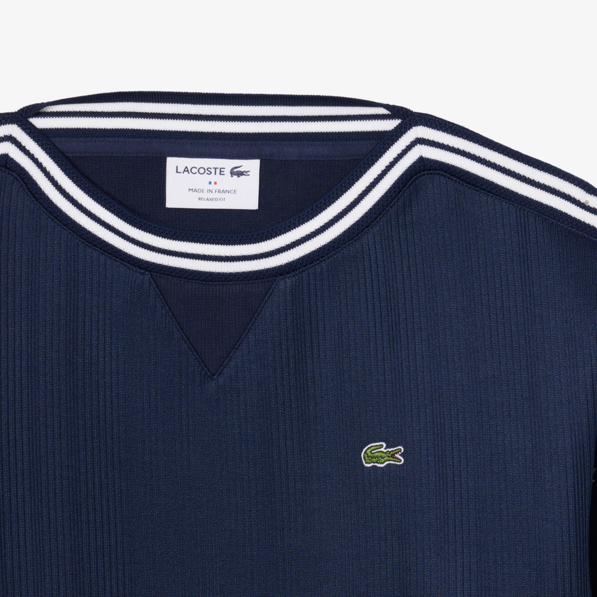 Lacoste Relaxed Fit Kadın Lacivert Sweatshirt