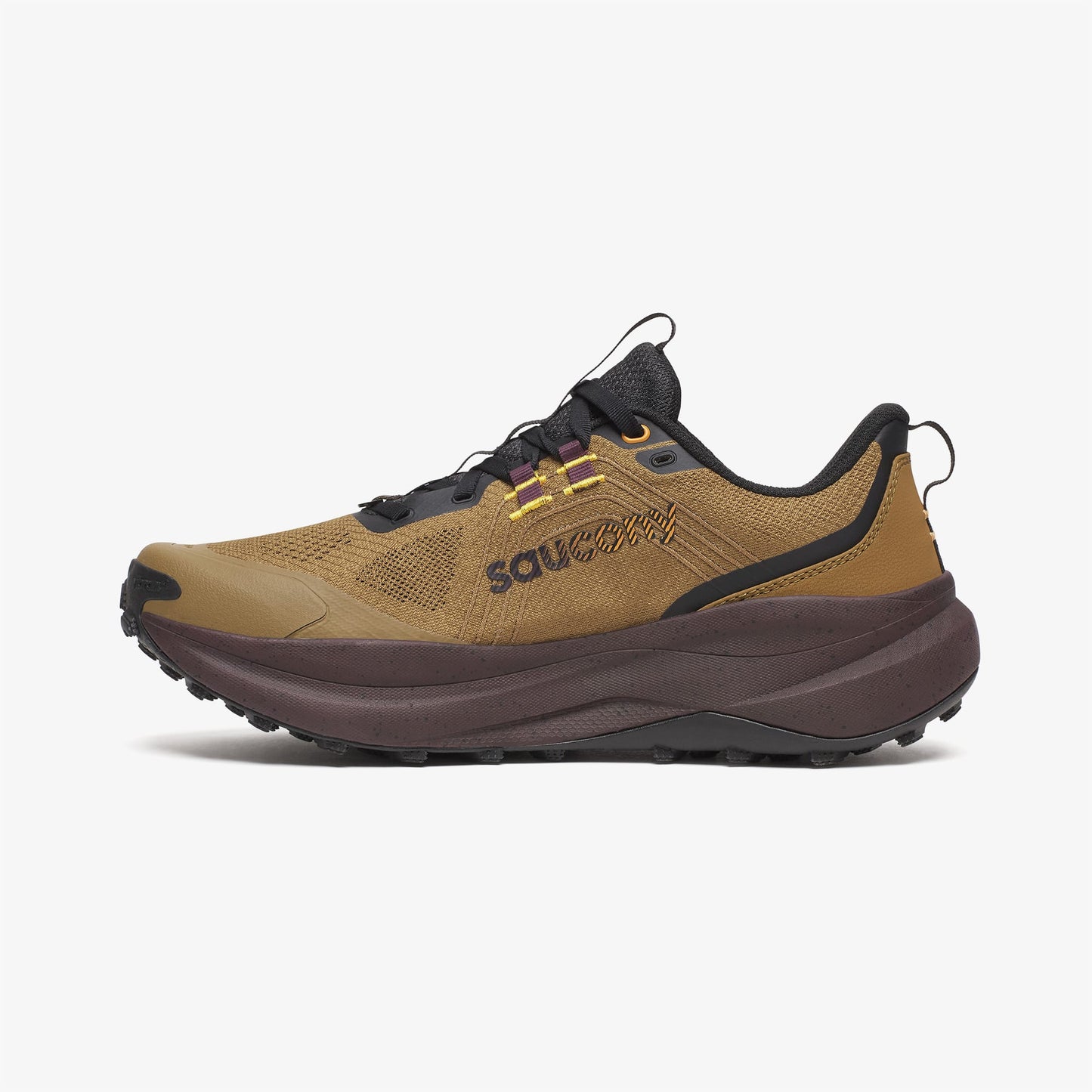 Saucony Xodus Ultra 4 Erkek Kahverengi Koşu Ayakkabısı