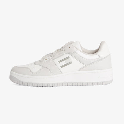 Tommy Hilfiger Tjm Retro Basket Cupsole Tumble Erkek Gri Spor Ayakkabı