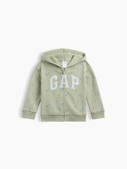 Açık Yeşil Relaxed Baskılı Logo Sweatshirt