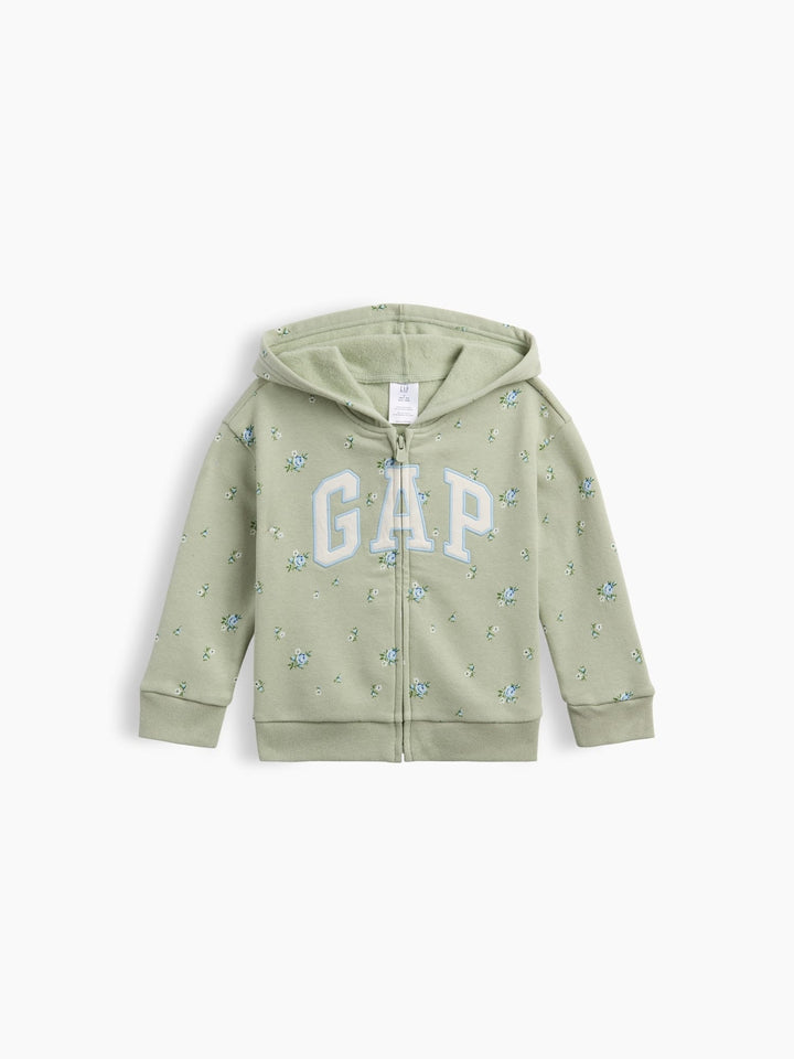 Açık Yeşil Relaxed Baskılı Logo Sweatshirt