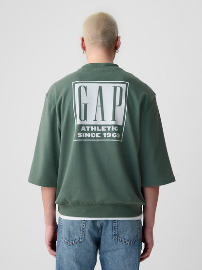 Yeşil Gap Logo Oversize Sweatshirt