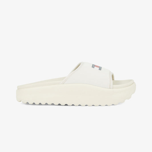 Tommy Hilfiger Comfy Pool Kadın Bej Terlik