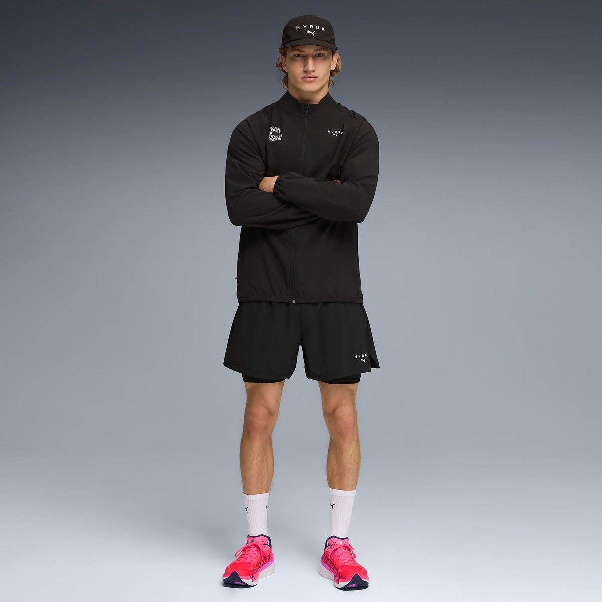 Puma X Hyrox Dryelite Erkek Siyah Antrenman Ceket