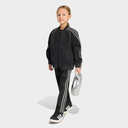 Adidas Superstar Track Den Çocuk Siyah Ceket