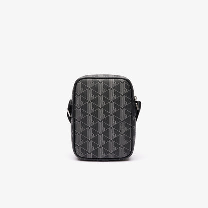 Lacoste The Blend Erkek Monogram Siyah Postacı Çantası