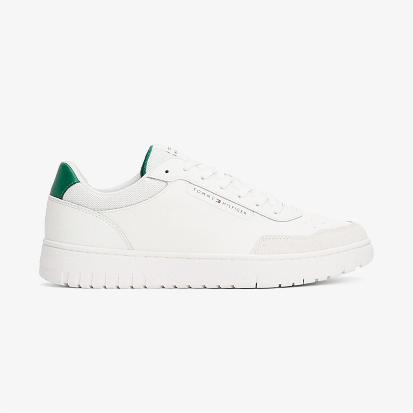Tommy Hilfiger Low Top Mixture Erkek Beyaz Spor Ayakkabı