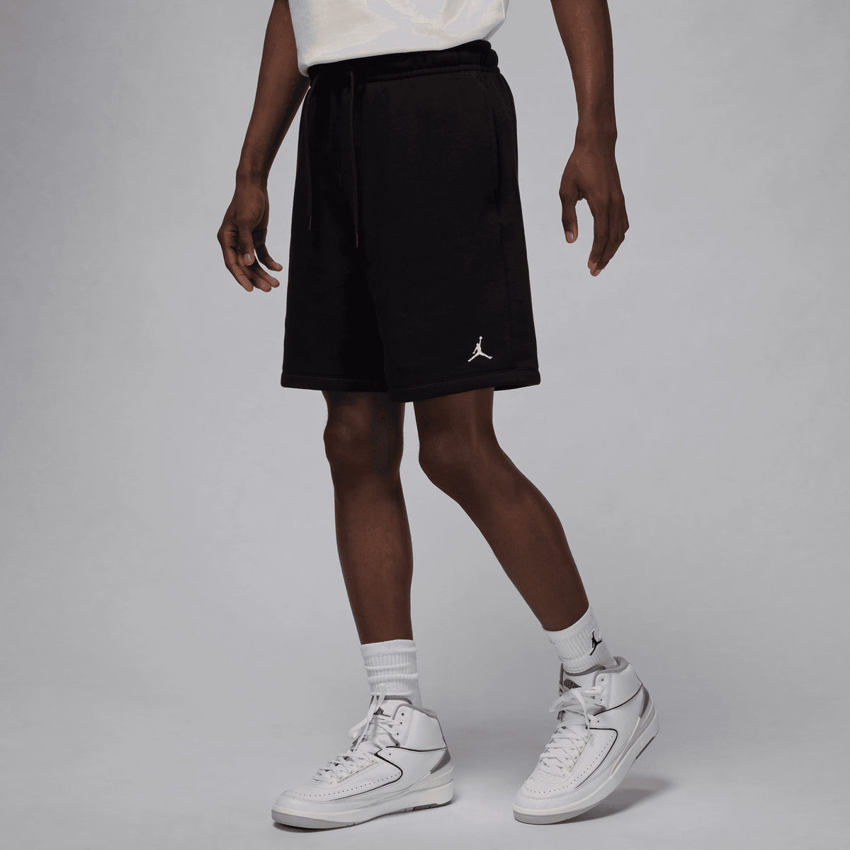 Jordan Brooklyn Fleece Erkek Siyah Şort