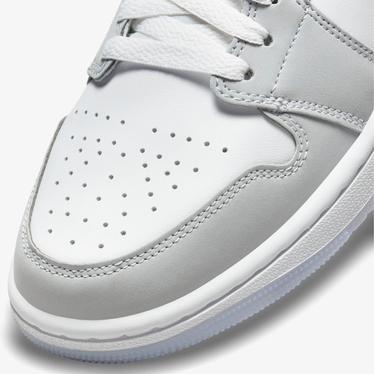 Jordan Air Jordan 1 Mid Kadın Gri Spor Ayakkabı