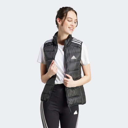 Adidas Essentials 3-stripes Light Down Kadın Siyah Günlük Yelek