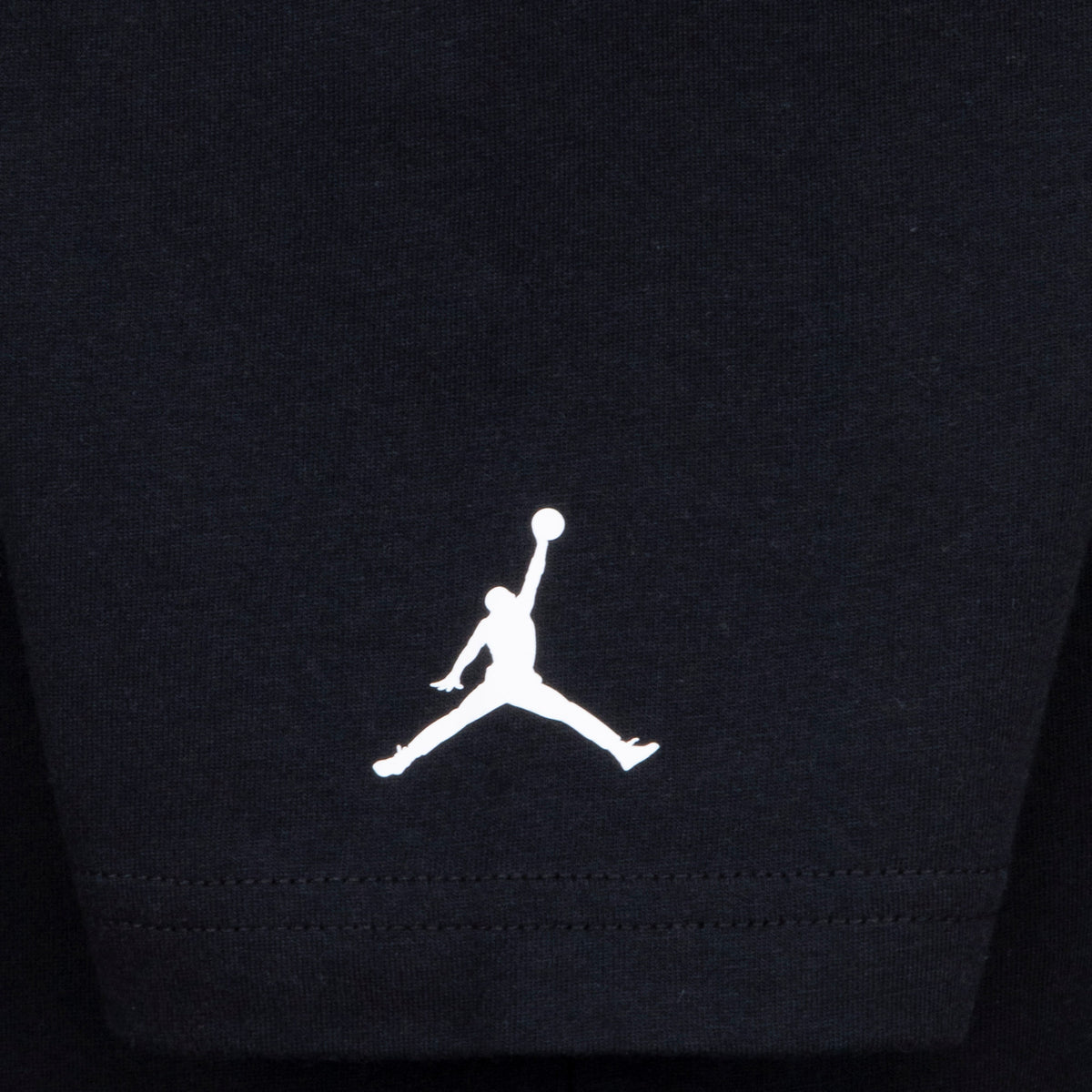 Jordan Mj Wordmark Emb Crew Çocuk Siyah Günlük T-shirt
