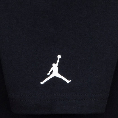 Jordan Mj Wordmark Emb Crew Çocuk Siyah Günlük T-shirt