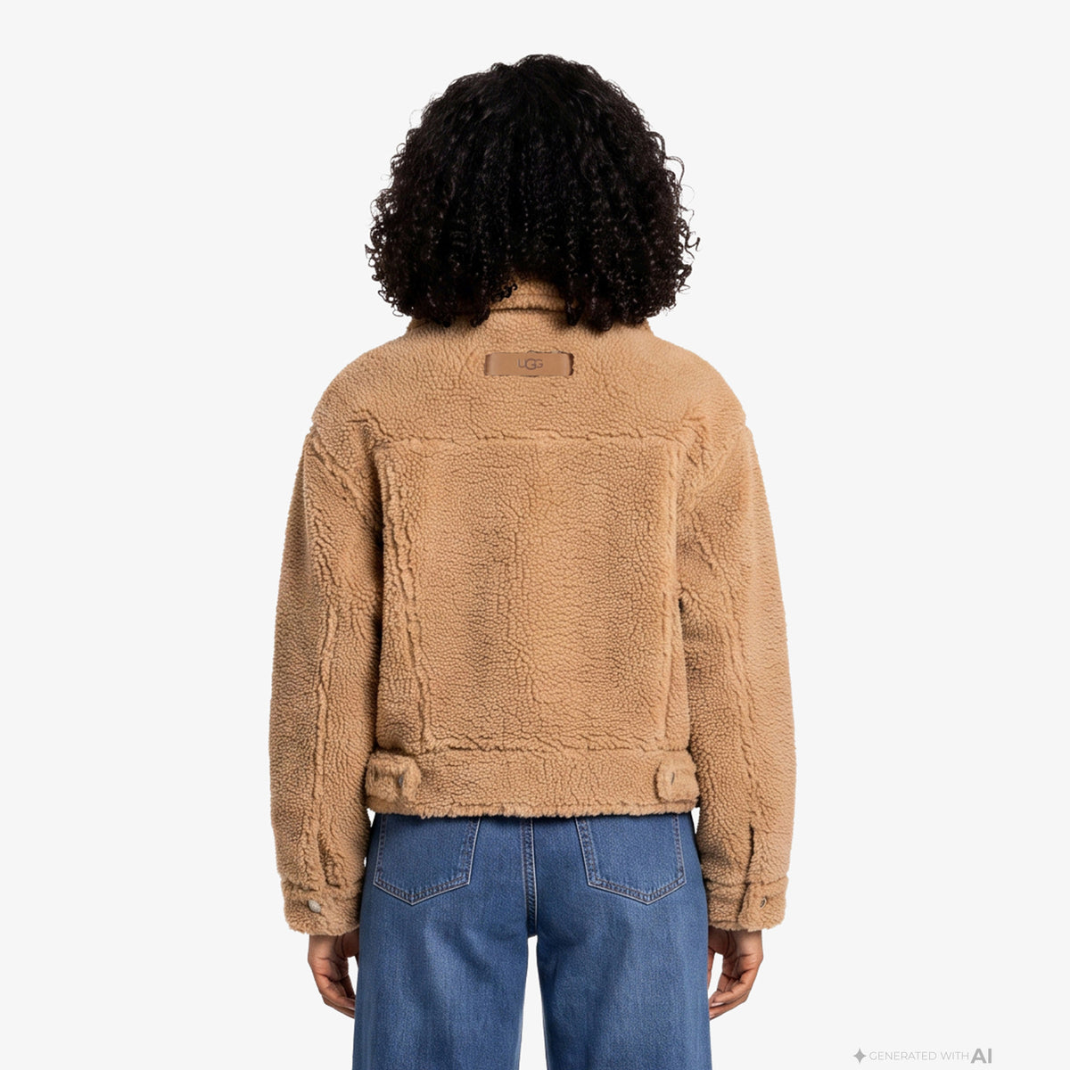 Ugg Frankie Short Trucker Kadın Kahverengi Ceket