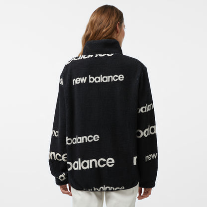 New Balance Nb Lifestyle Kadın Siyah Sweatshirt