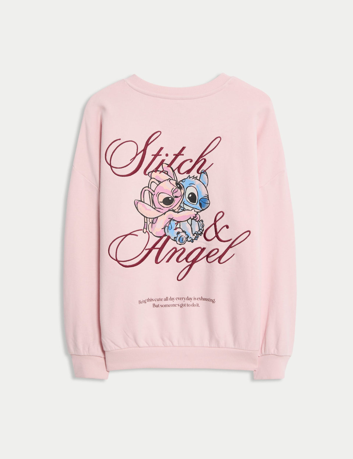 Pamuk Karışımlı Lilo & Stitch Sweatshirt (2-16 Yaş)