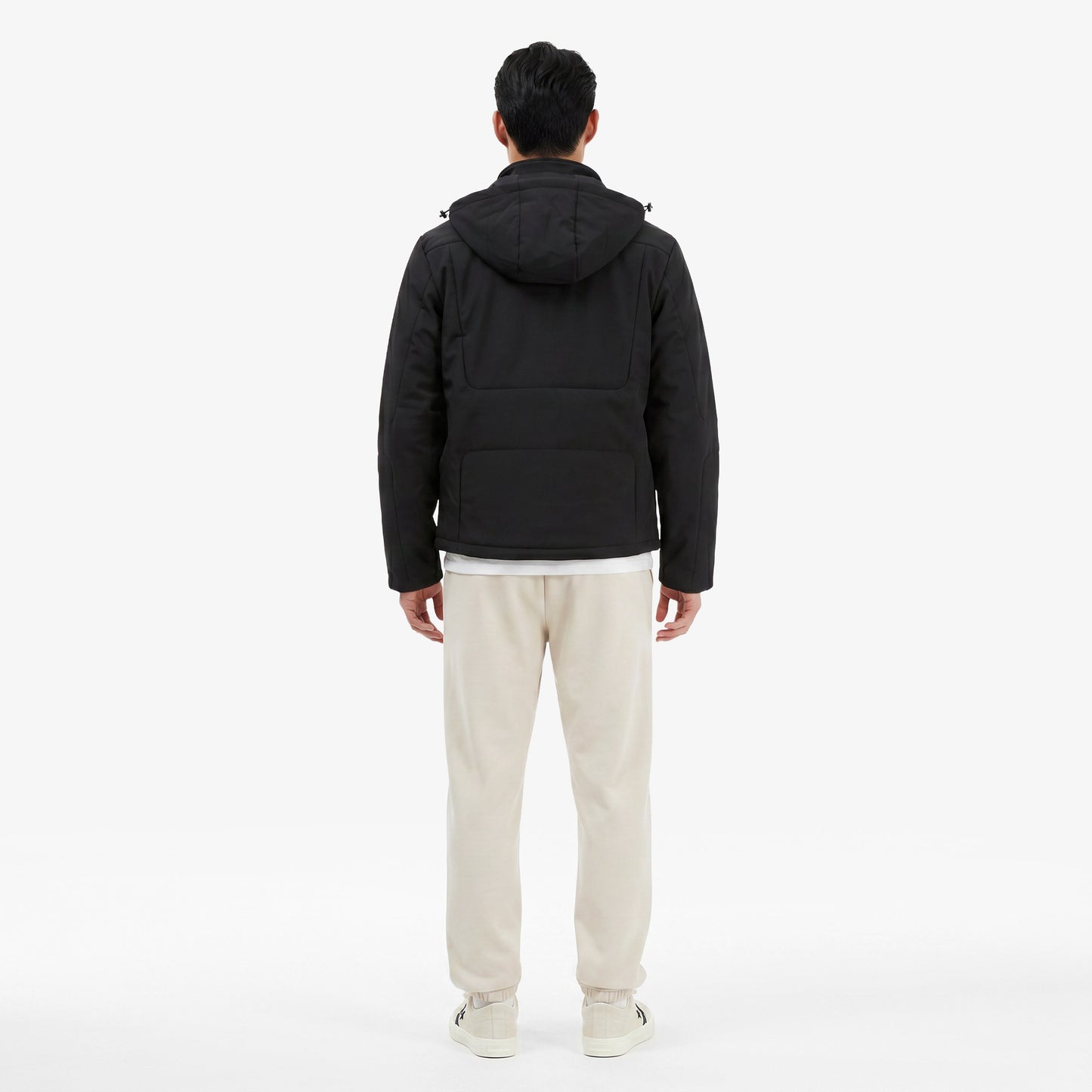 United4 Regular Fit Erkek Siyah Mont