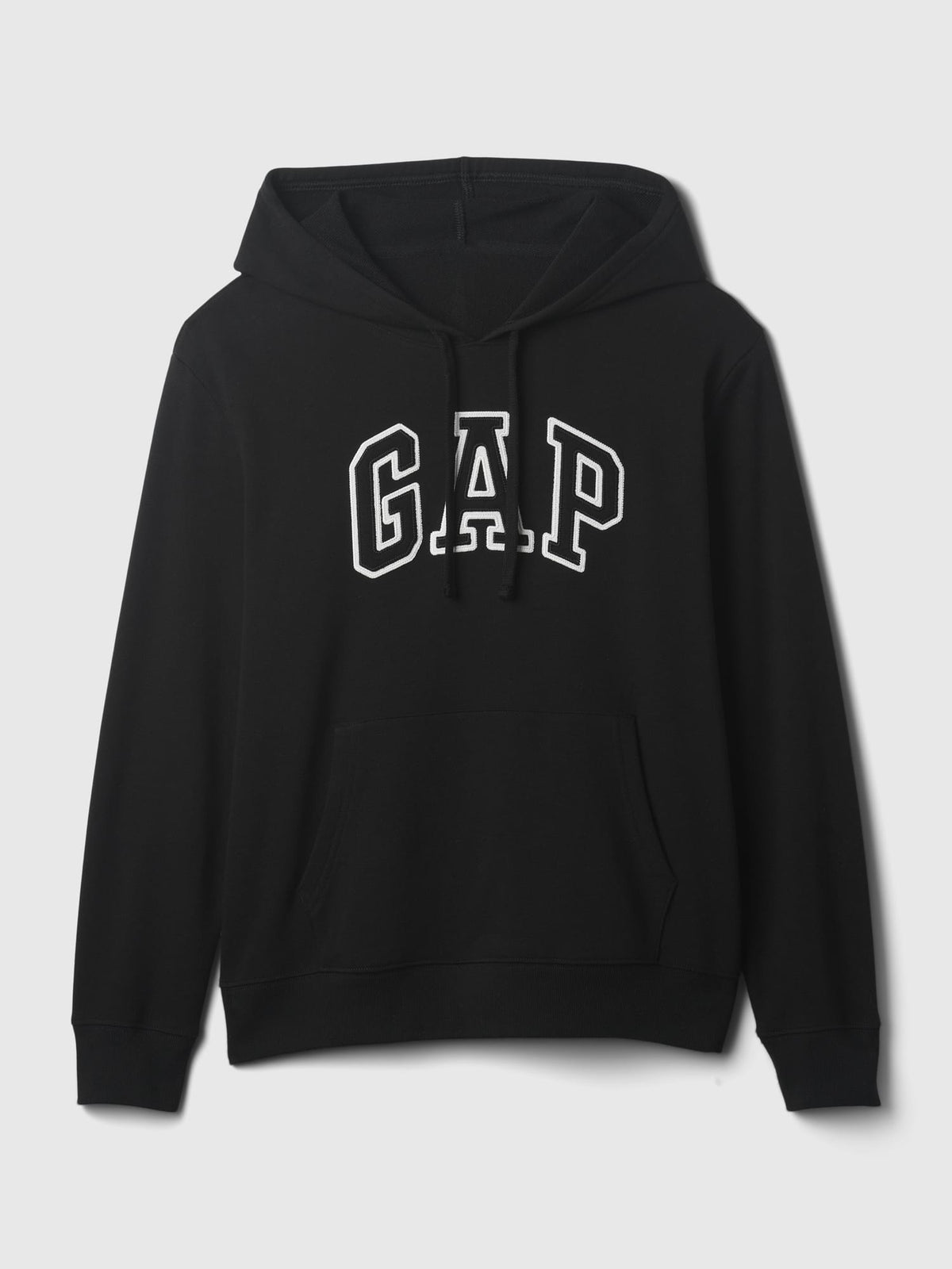 Siyah Gap Logo Havlu Kumaş Sweatshirt