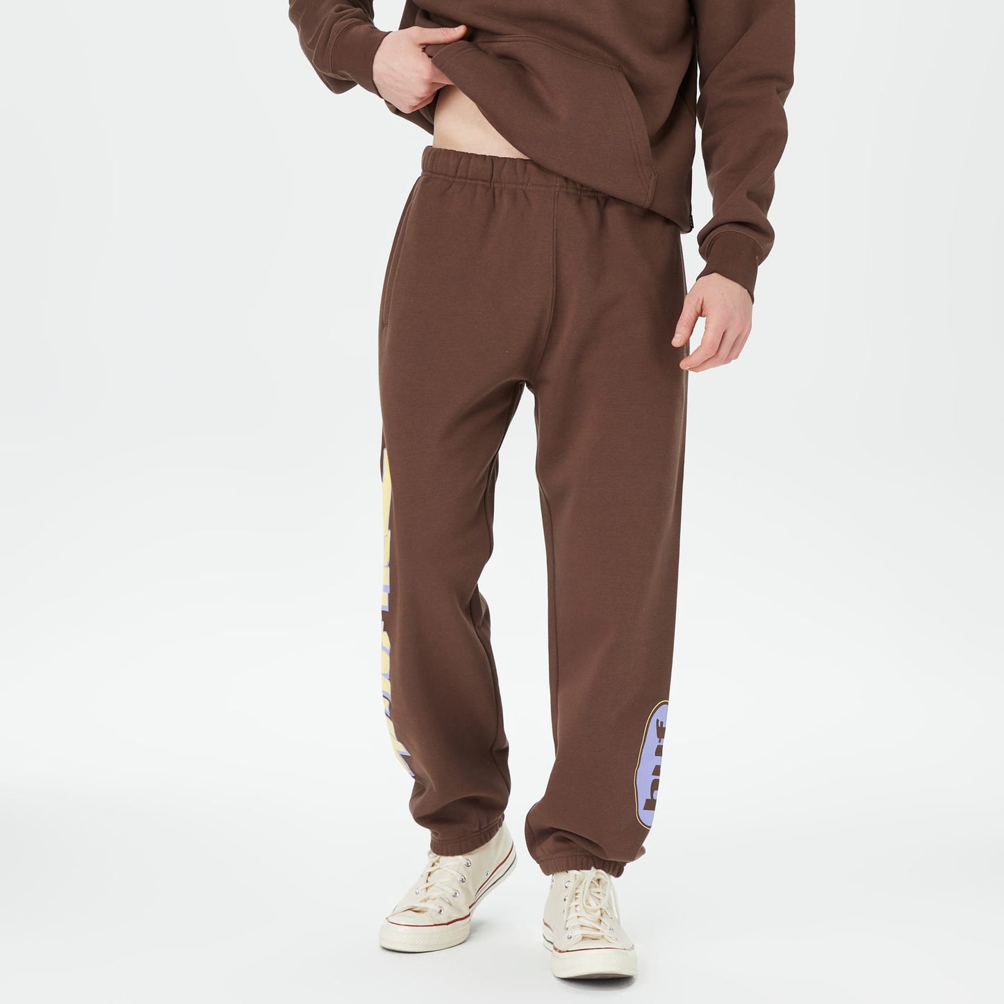 Huf Anthem Polar Erkek Kahverengi Eşofman Altı