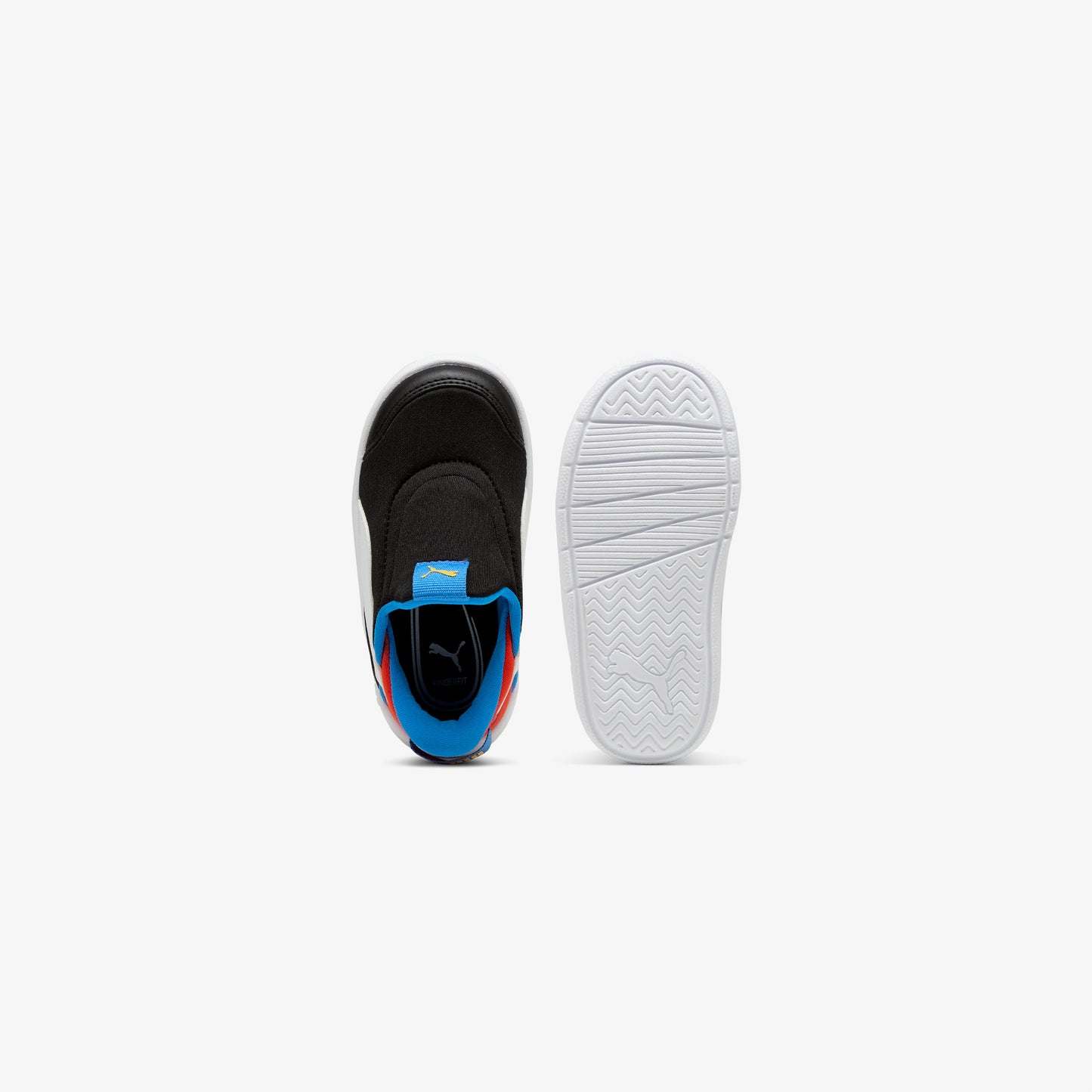 Puma Courtflex V3 Sliptech Çocuk Siyah Spor Ayakkabı